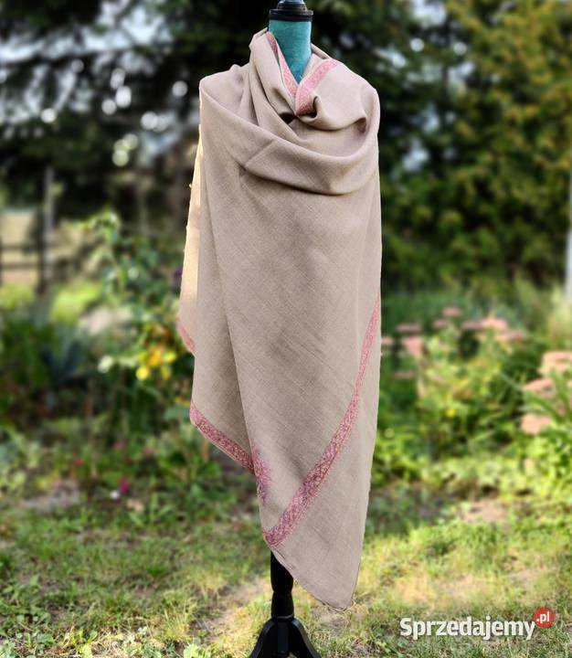 Szal orientalny indyjski haftowany haft paisley Uniseks zachodniopomorskie Szczecin