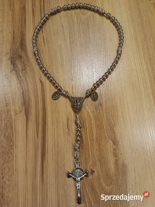 Różaniec linka Paracord stal nierdzewna kolory