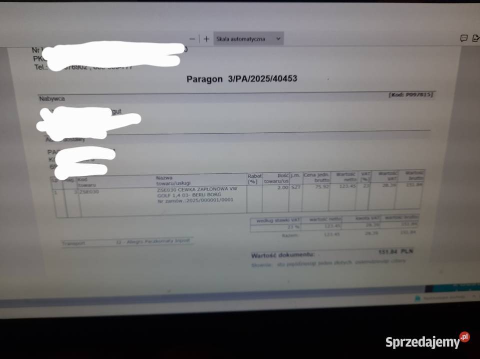 Cewka zapłonowa 040102030 BERU ZSE030