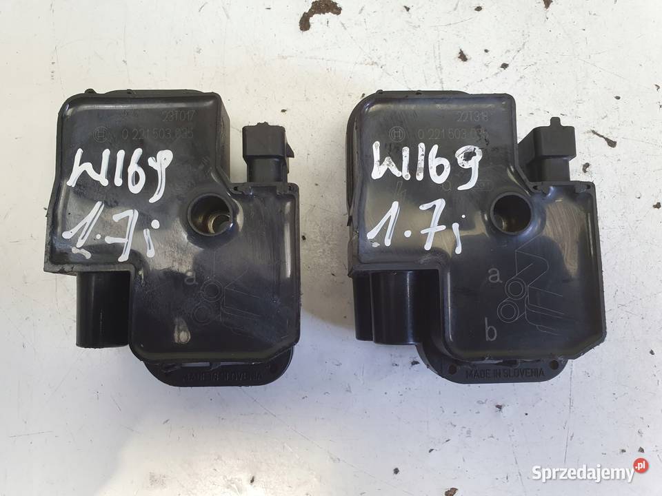 CEWKA ZAPŁONOWA Mercedes W169 17 8V 0221503035 osobowe lubelskie Rudka