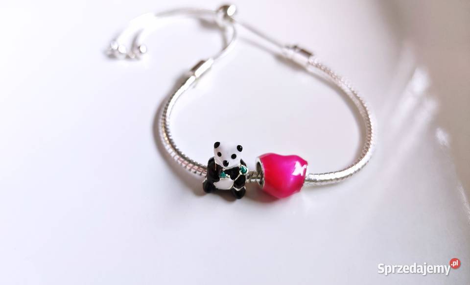 Bransoletka modułowa z zawieszkami Charmsy Pozostałe