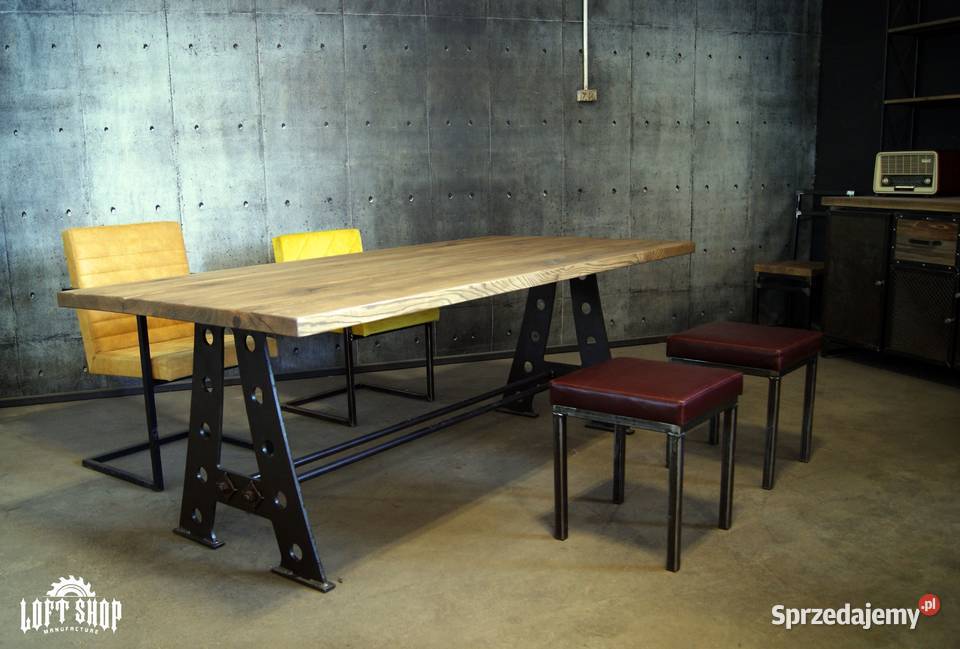 Stół loftowy THE ANSWER stół industrialny loft sprzedam