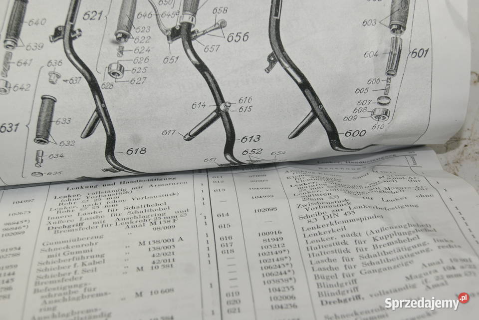 KATALOG CZĘŚCI NSU 98 QUICK