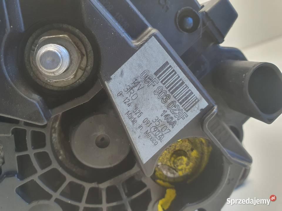 Audi A4 B7 20 TDI ALTERNATOR bosch 06F903023F osobowe