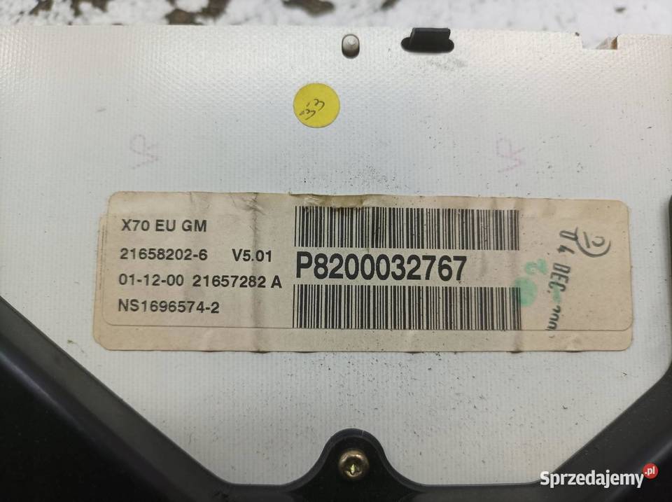 LICZNIK 8200032767 28 D Opel Movano I 19972010 A Rok produkcji 2002