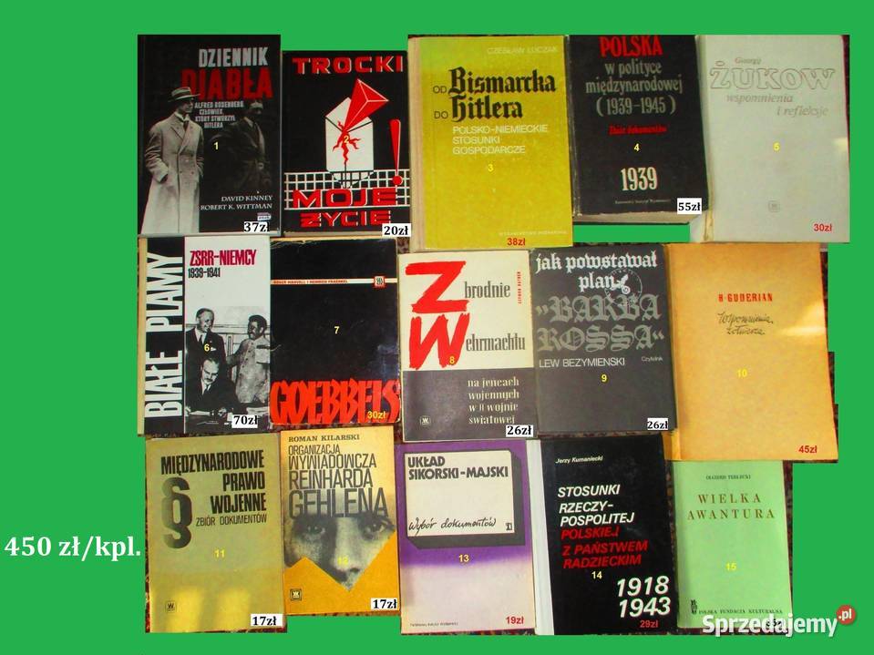 historia wojna Trocki Stalin Guderian Majski AK Łódź sprzedam