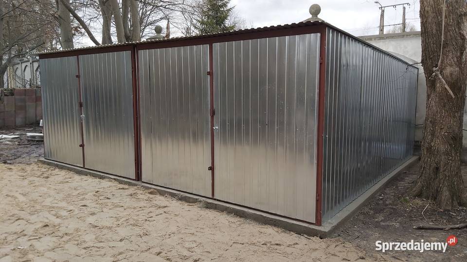 Garaż Blaszany Garaże Blaszane Blaszak Sprzedaż mazowieckie Warszawa sprzedam