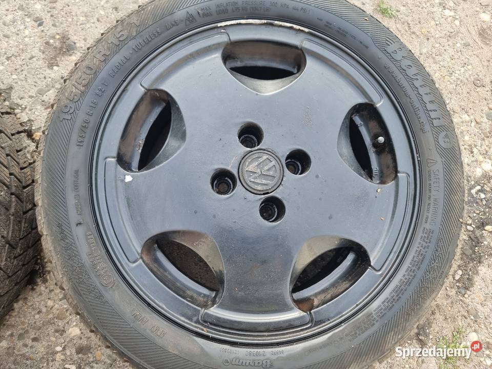 Alufelgi 15 Oryginał VW 4x100 Youngtimer Golf