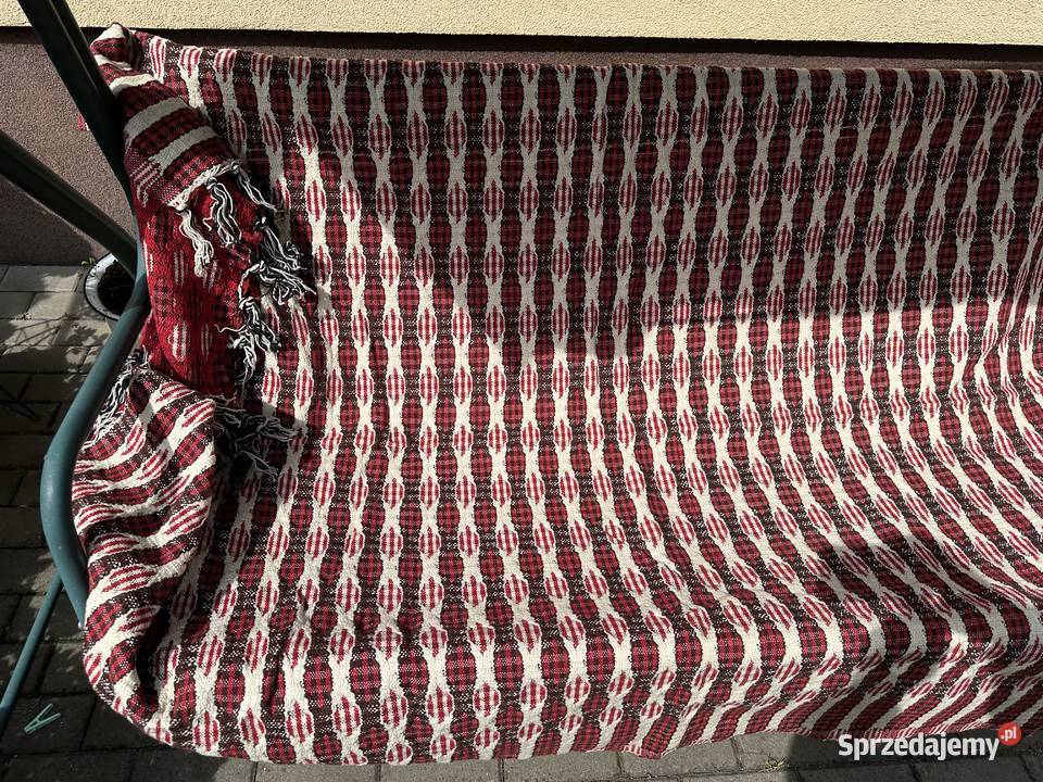 narzuta wełniana nowa dwustronna Łęczyca