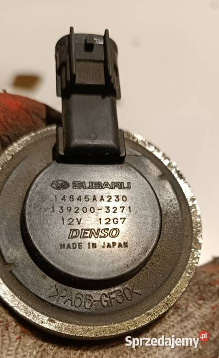 ZAWÓR EGR 14845AA230 DENSO SUBARU Forester Silniki i osprzęt Jarosław