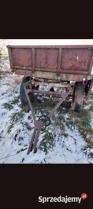 Przyczepa d 45 sztywna zarejestrowana