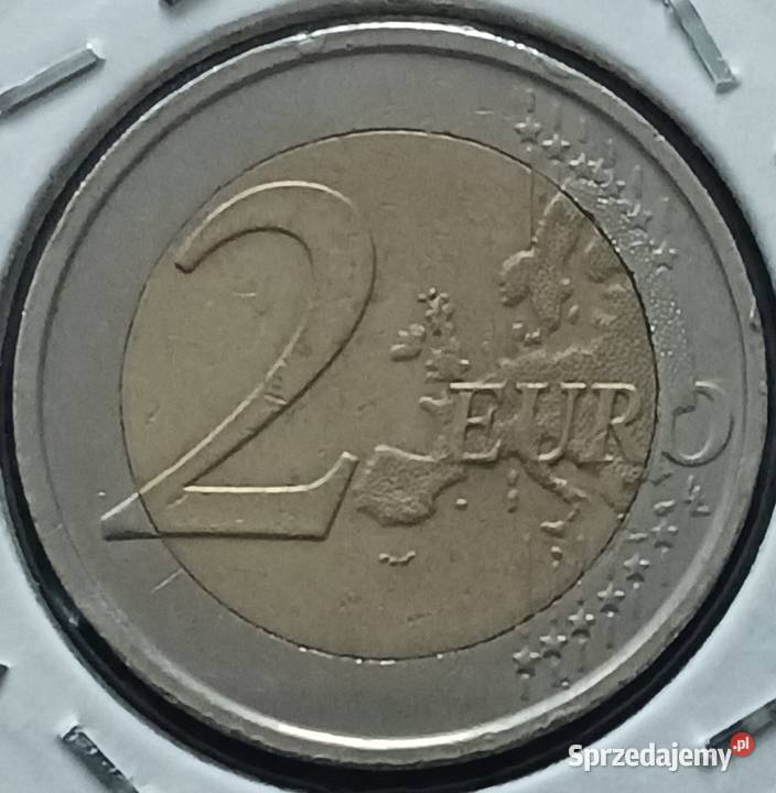 2 Euro Belgia 2012 r 10 Lat Euro Numizmatyka Konin