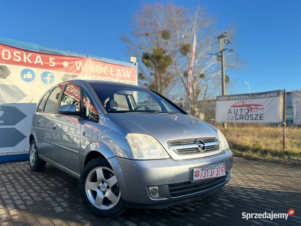 Opel Meriva 16 Benzyna Tempomat Klima Zadbany Wrocław