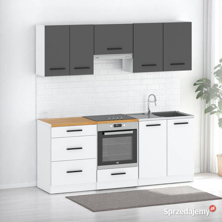 Meble Kuchenne Modułowe Nowoczesne Z Blatem Małe 47cm warmińsko-mazurskie