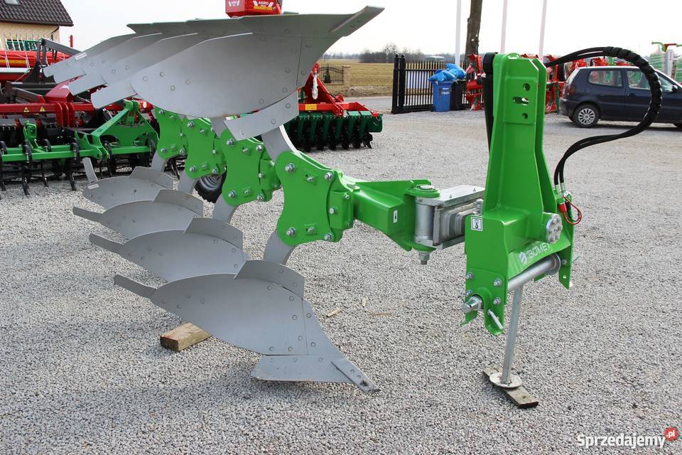 Pług Leo pługi obracalne BOMET nieuszkodzony Rogóźno