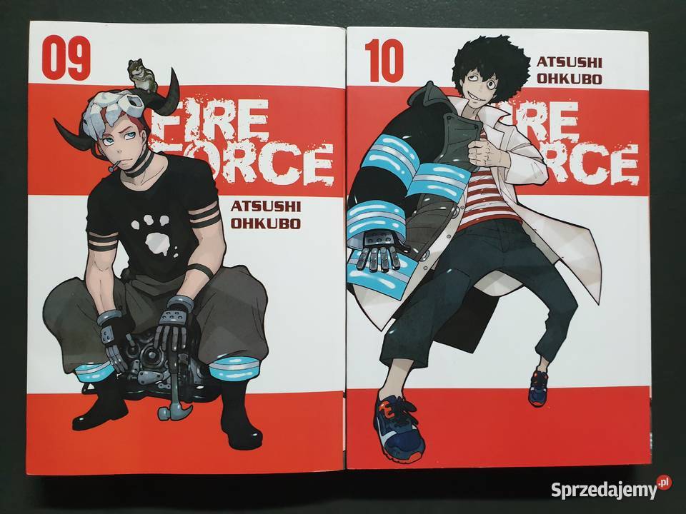 Fire Force zestaw 10 tomów Manga Gdynia
