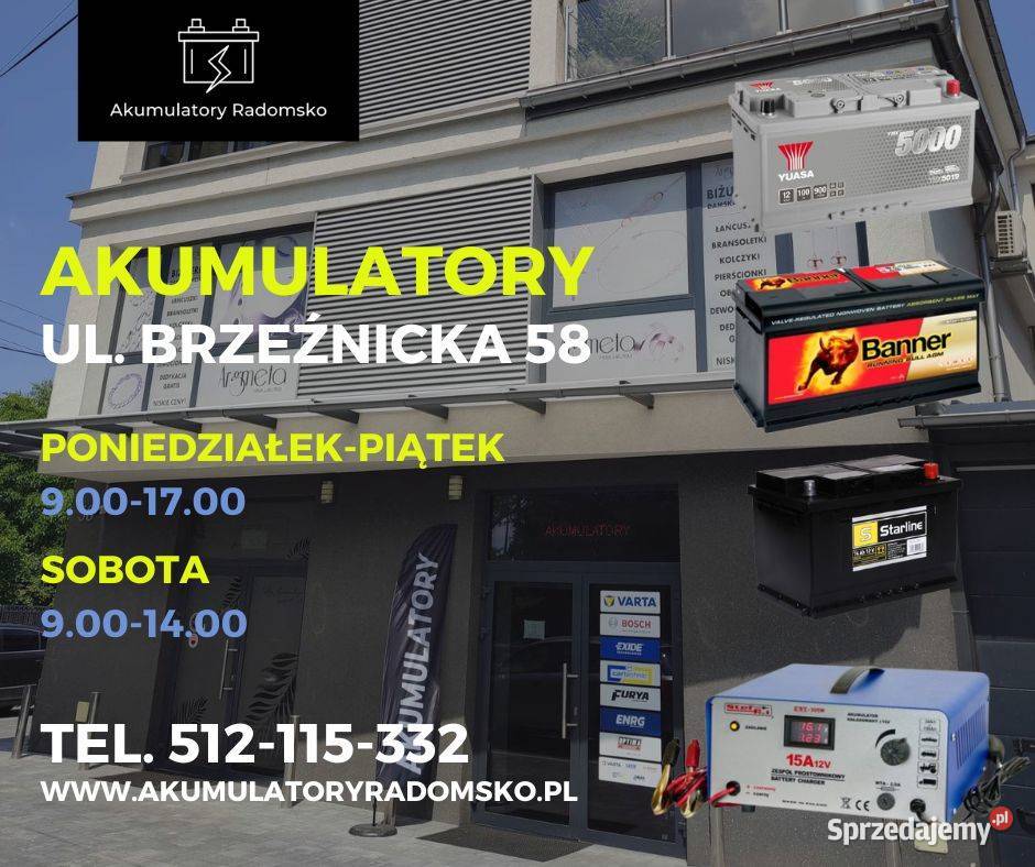 Akumulator START ECO 60Ah 500A P Radomsko osobowe