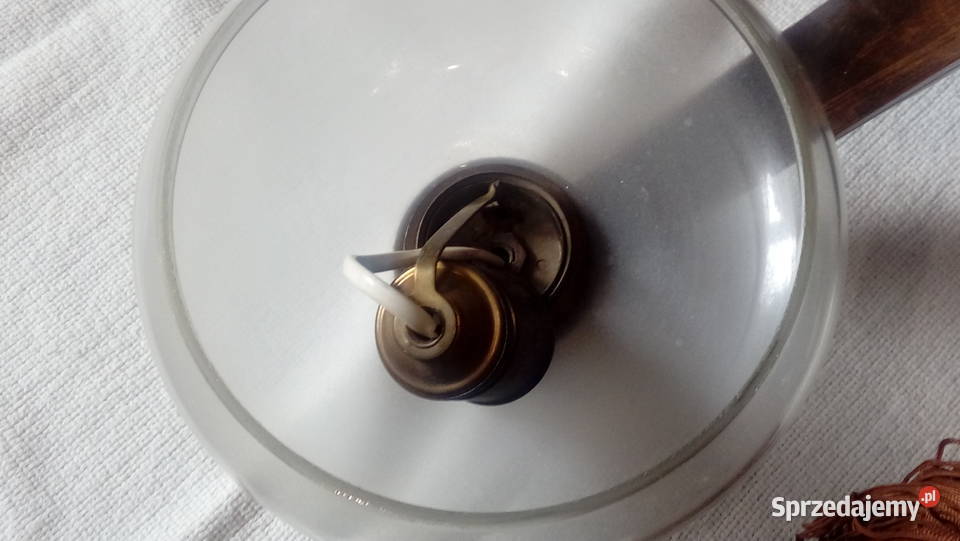 Lampa wisząca przedwojenna pomorskie Rumia