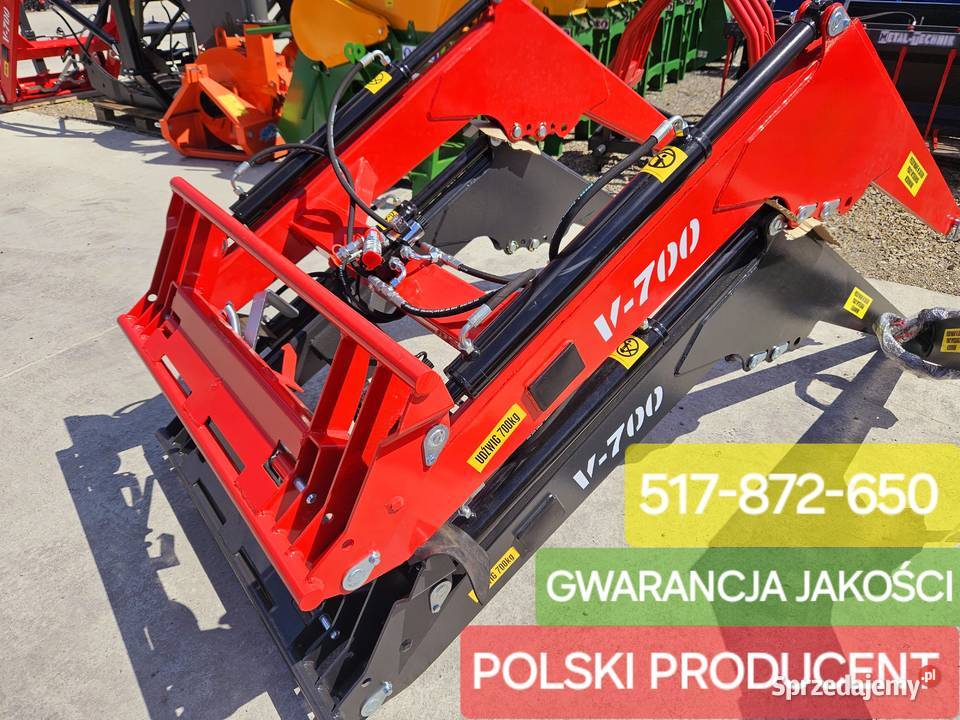 TUR ŁADOWACZ CZOŁOWY III SEKCdo C360 c330 mf255 Mława