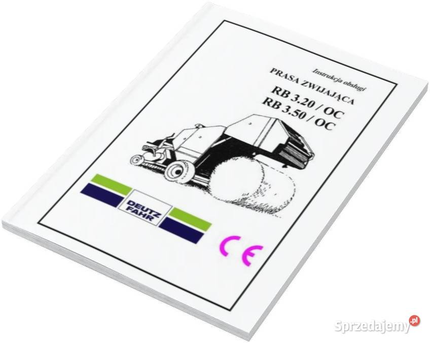 Instrukcja obsługi Deutz Fahr varimaster 560 590 Pozostałe wielkopolskie Szamotuły