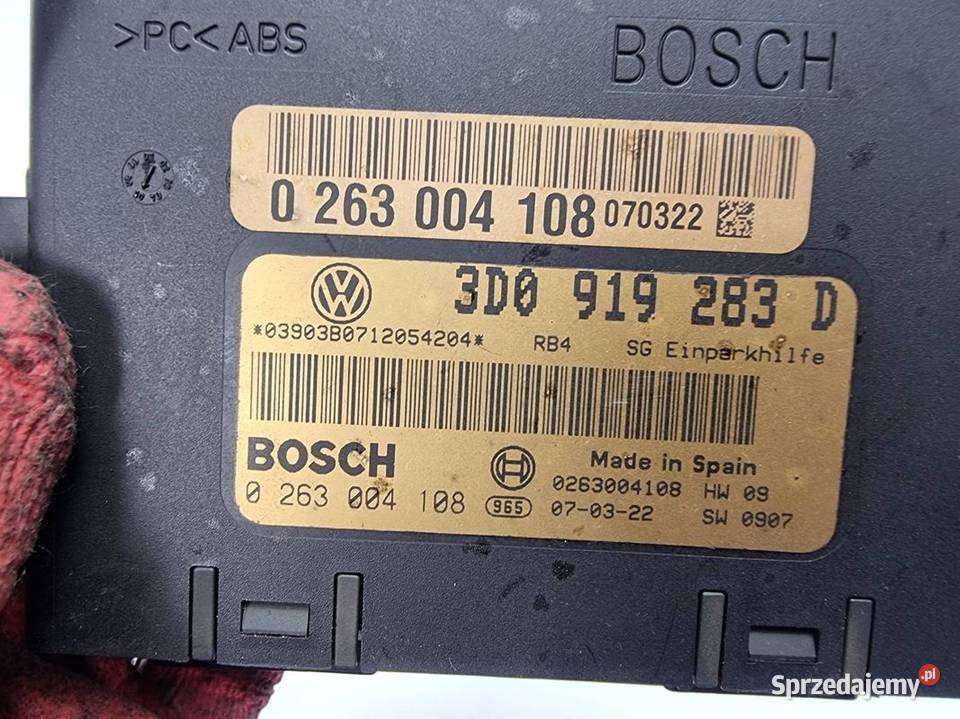MODUŁ VOLKSWAGEN PHAETON 3D0919283D Lipno