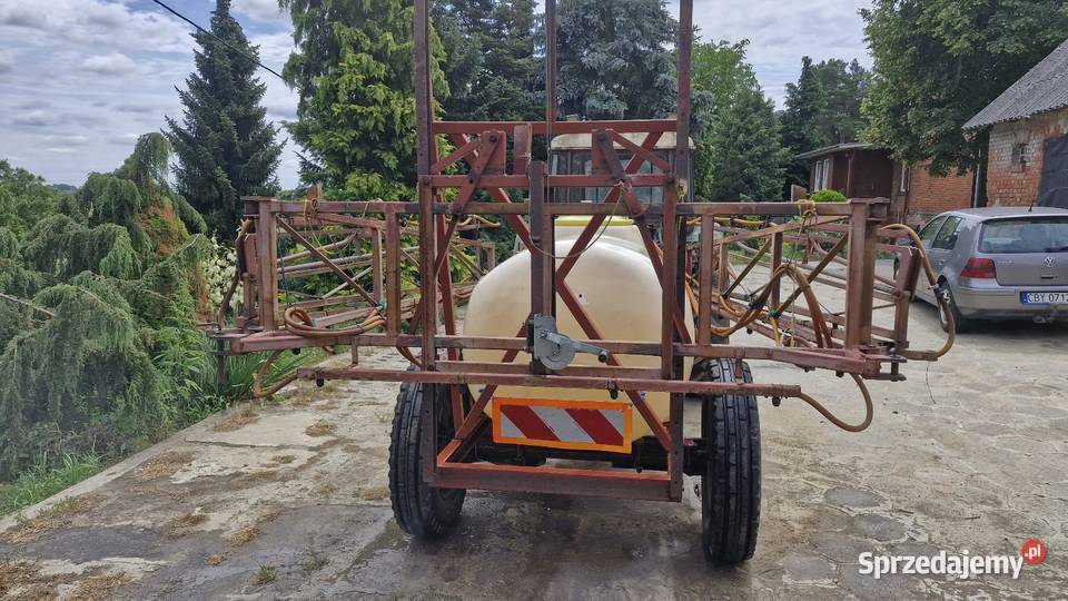 Opryskiwacz ciągany 1000l pilmet jarmet 18m Solec Kujawski