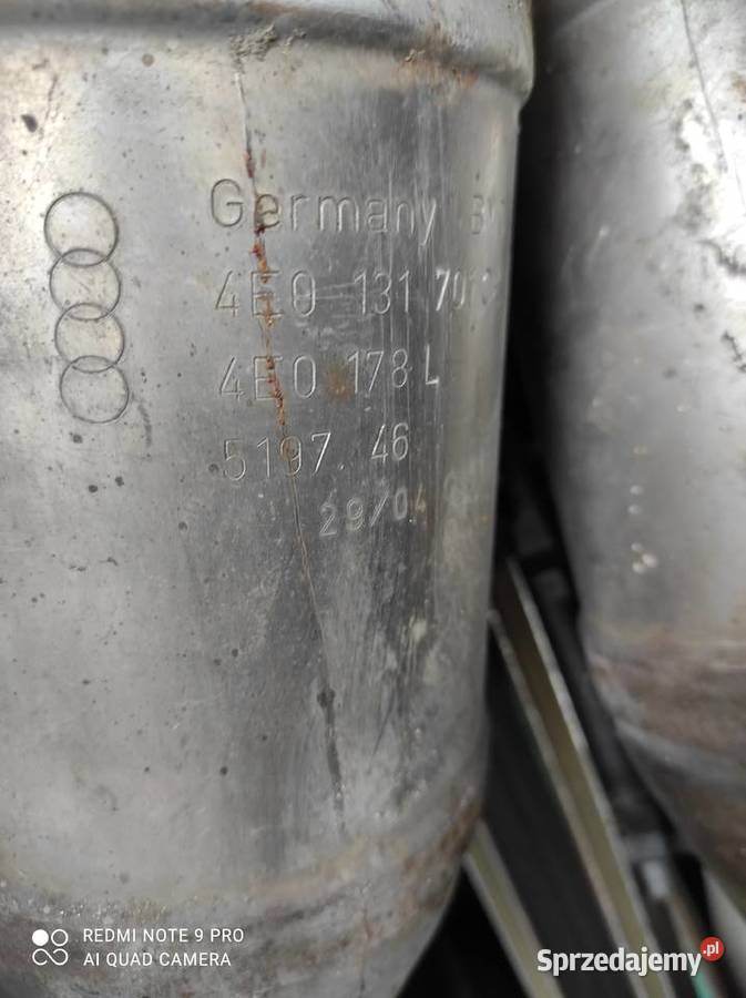 4E0178L 4E0131701C katalizator Audi A8 D3 40TDI Częstochowa