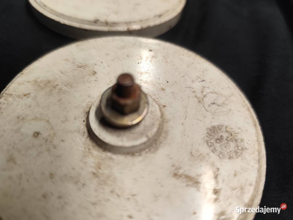 Odblask pomarańczowy odblaski PRL września Harasiuki