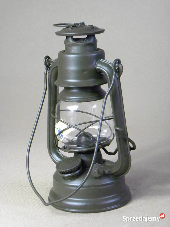 Polska lampa naftowa Jupiter 0 zielona dolnośląskie Legnica