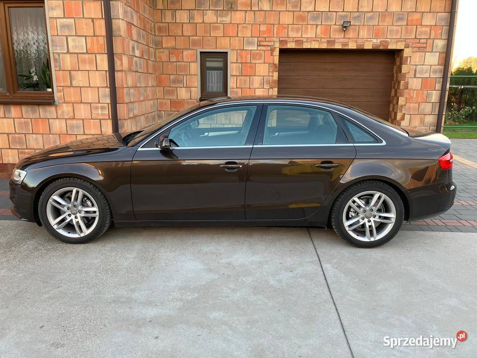 Audi A4 B8 Lift 20 TDISLine Stan Idealny 2013 elektrochrom. lusterka boczne Wysokie Mazowieckie sprzedam