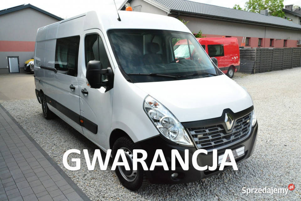Renault Master 4 osobowy brygadówka doka pełna 130KM Warszawa