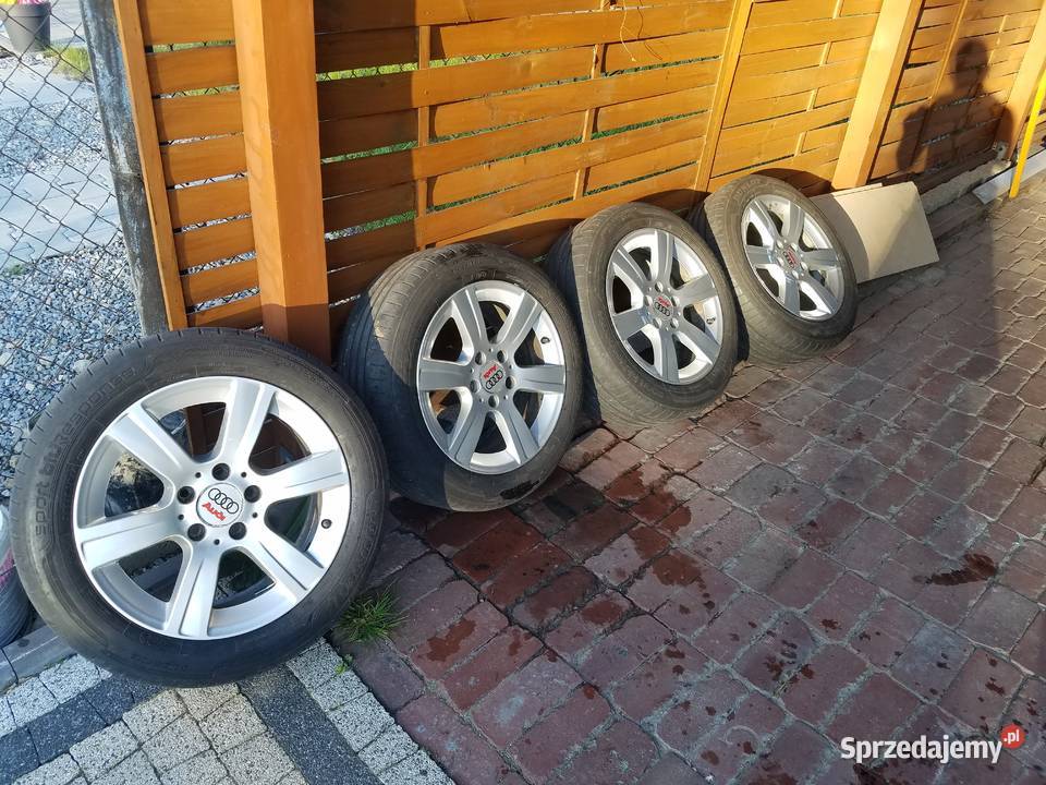 Komplet felg z oponami Dunlop Sport Response śląskie Sosnowiec