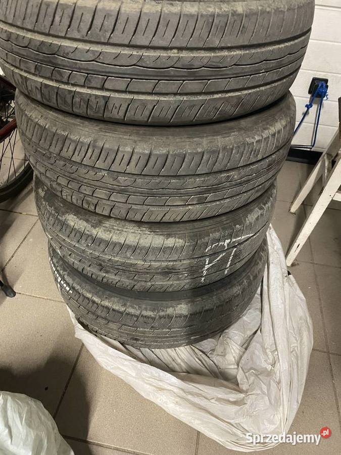 Opony letnie Dunlop 4 17565R15 nieuszkodzone 15cale Kostrzyn