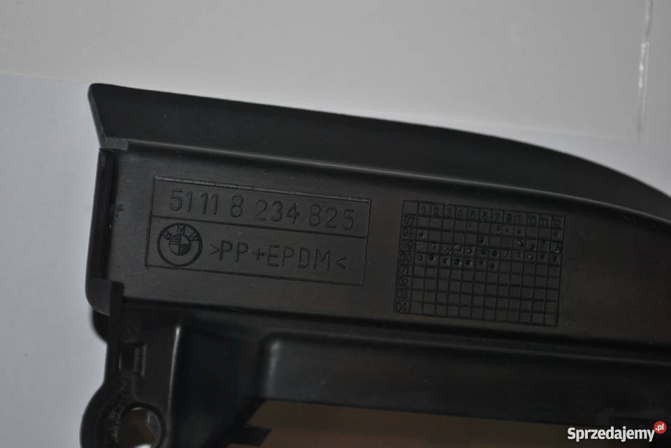 osłona lewa kanału powietrza hamulca BMW Poręba