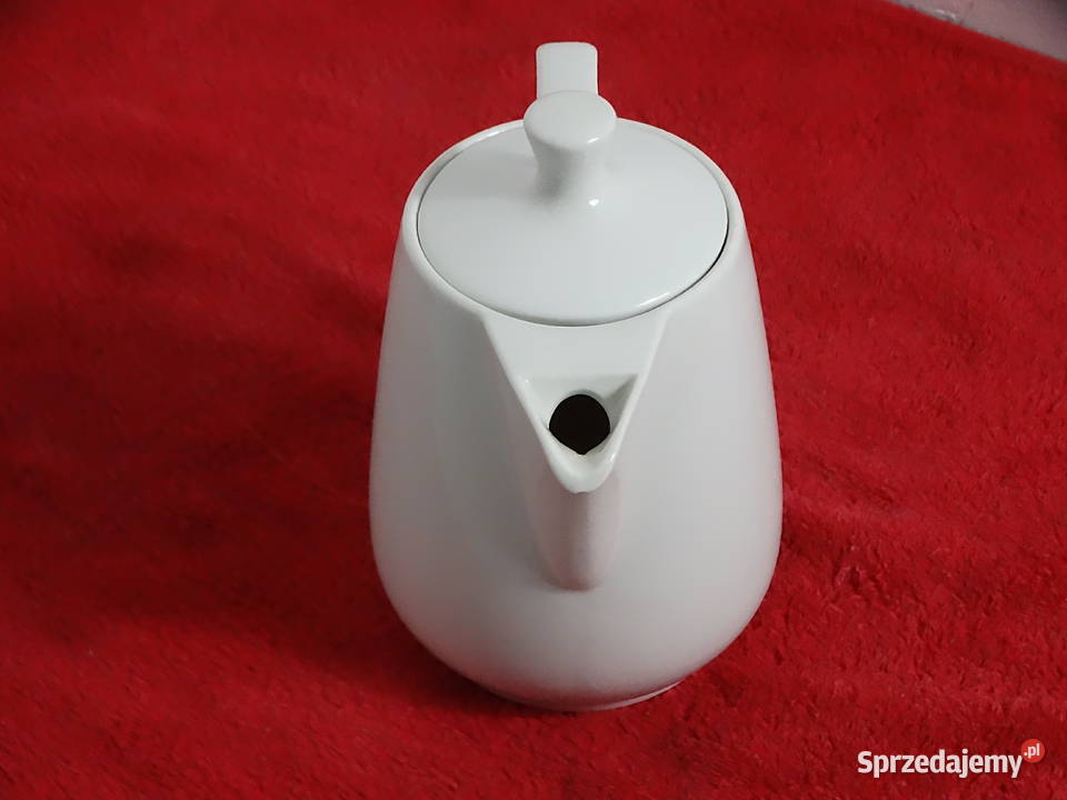 Kultowy Dzbanek Melitta Biała Porcelana Vintage