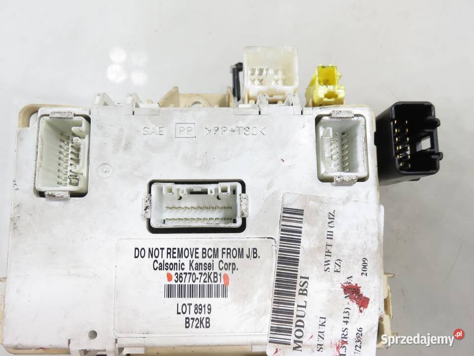 BSI SUZUKI SWIFT III MZ EZ 13 RS 413 M13A sprzedam