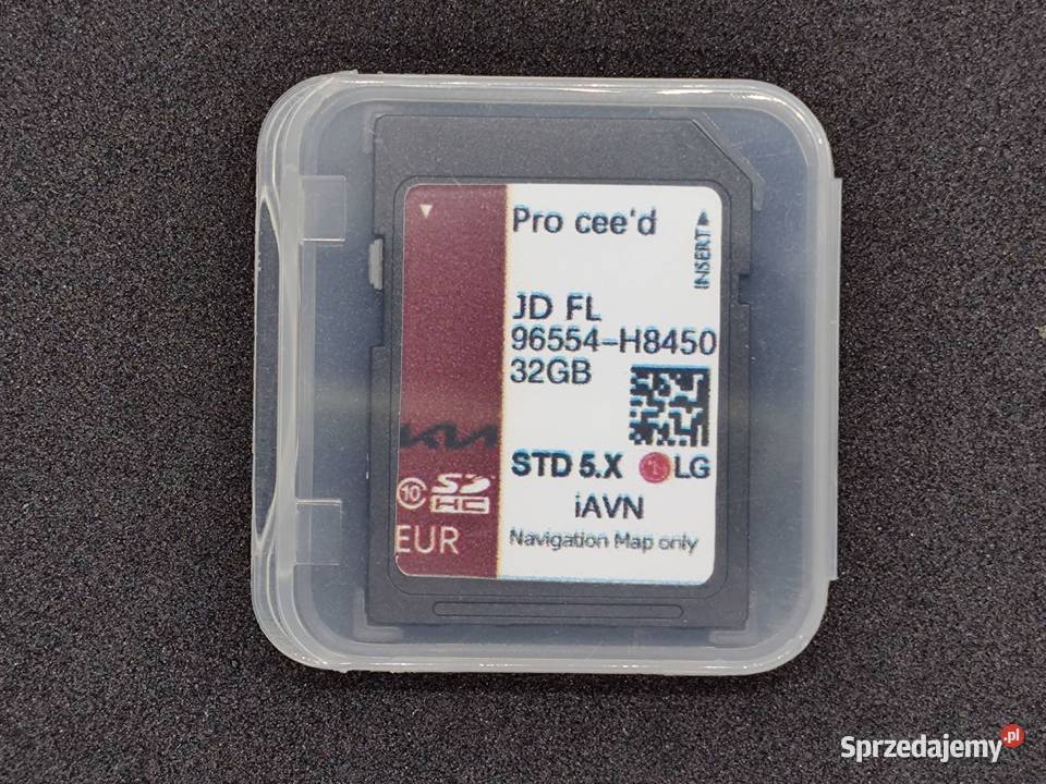 Aktualizacja map systemów Kia Gen 5X EU świętokrzyskie Sandomierz