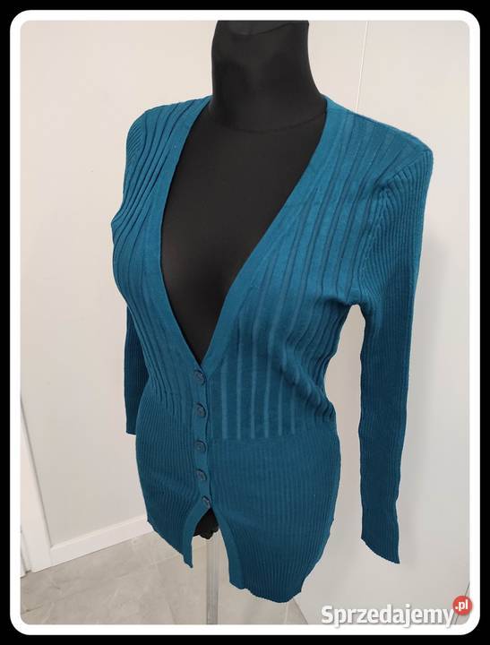Dopasowany sweter kardigan 50 KASZMIR 36 S 38 M mazowieckie Płock