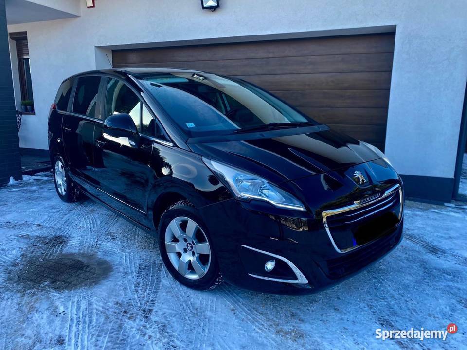 Peugeot 5008 20 Hdi 2016r 7os Czarny 137 Kielce