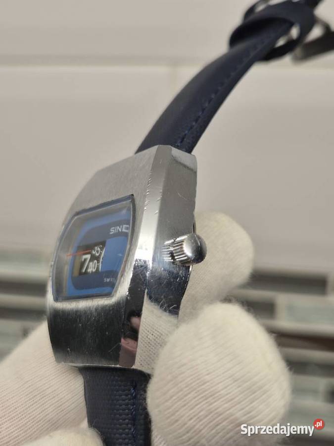 Zegarek vintage Sindaco Digital Jump Hour śląskie Chorzów