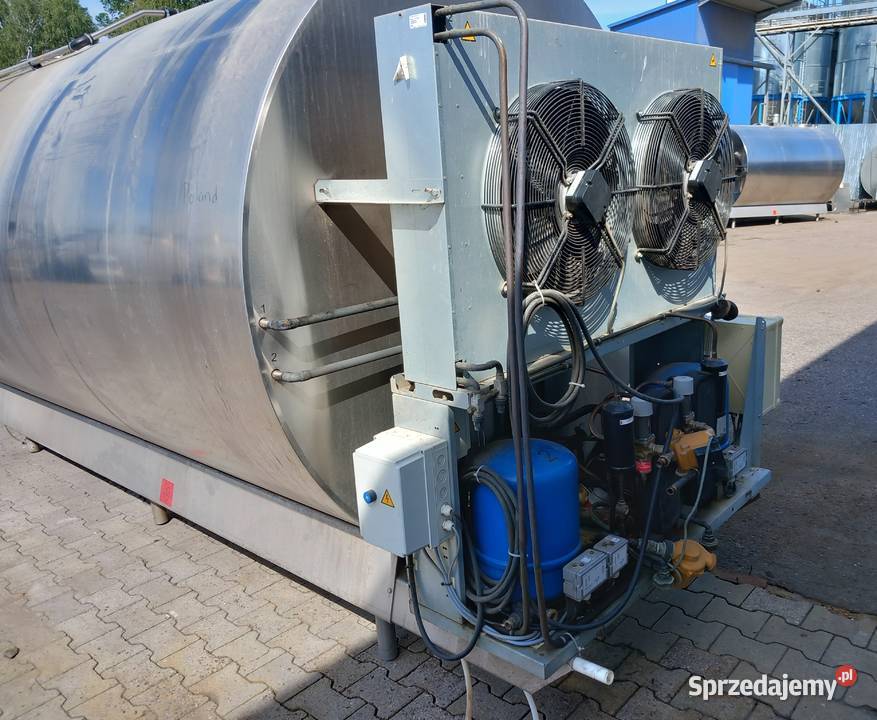 Zbiornik do mleka 7000L Wedholms Schładzalniki podlaskie Łomża