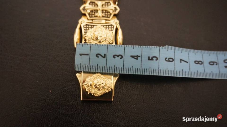 Złota Niespotykana Super Bransoleta 178G Warszawa