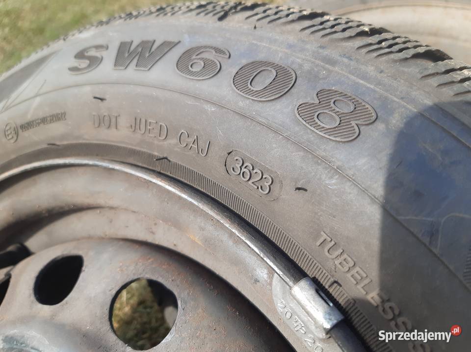 Koła zimowe 2 opony felgi honda 4x100 17565r14 Strzelce Opolskie