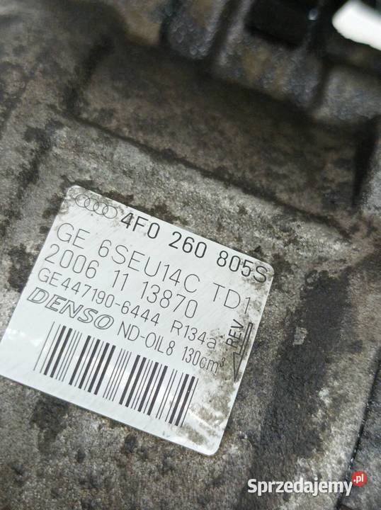 SPRĘŻARKA KLIMATYZACJI 4F0260805S 30 TDI Audi A6