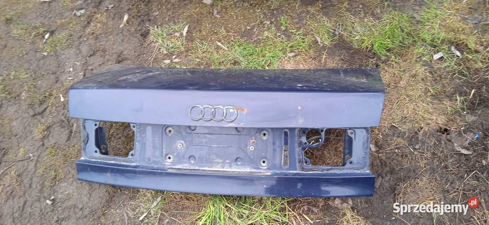 klapa tylna pokrywa bagażnika granat Audi 80 B4 części blacharskie Kraków