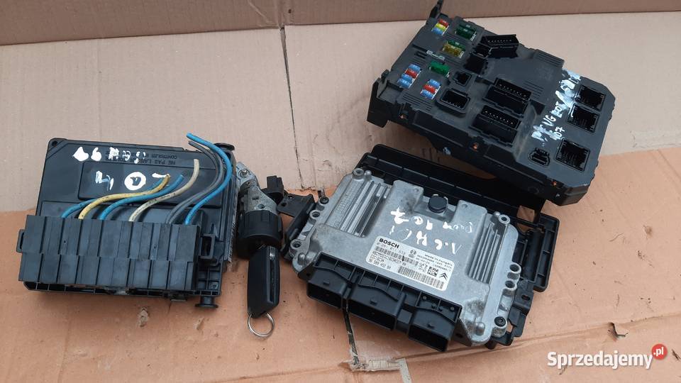 zestaw startowy Peugeot 407 16 HDI 9658945280 Układ elektryczny, zapłon