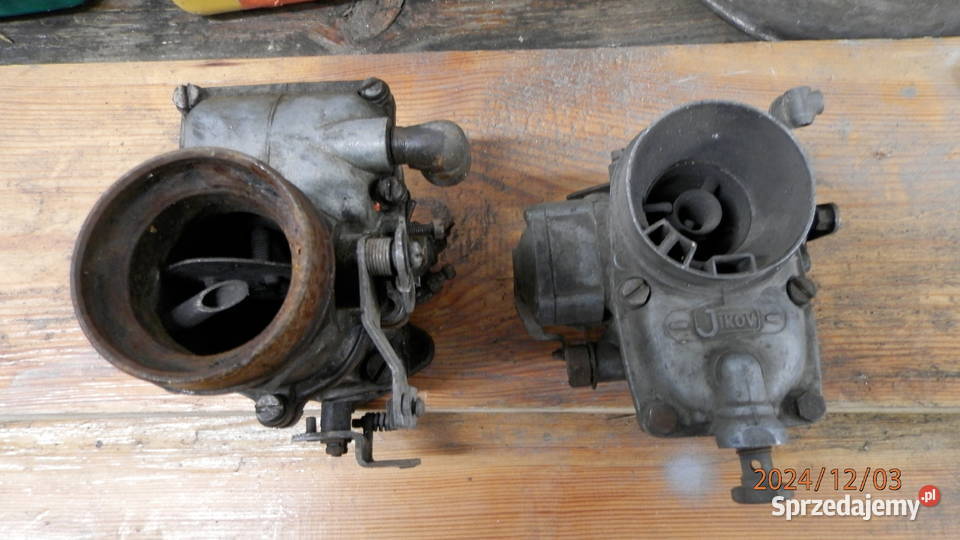 Gaźniki całość 2 JIKOV Żuk Nysa Warszawa Gaźniki Poznań