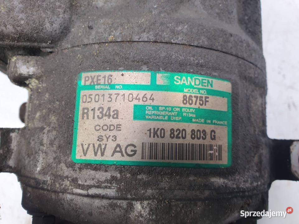 SPRĘŻARKA KLIMATYZACJI VOLKSWAGEN CADDY III Lipno sprzedam