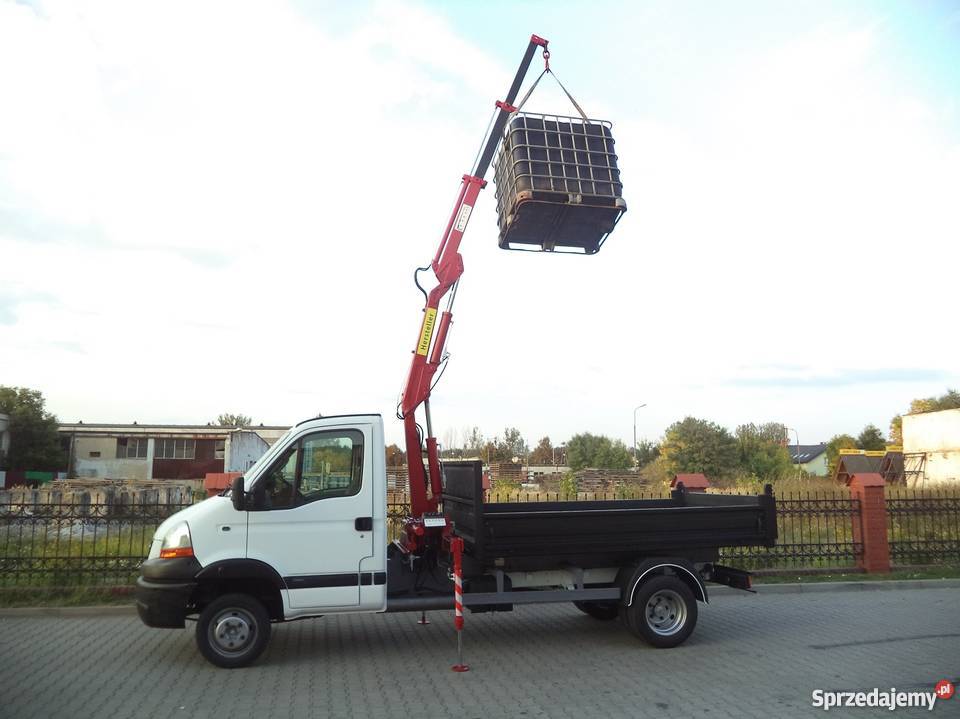 Renault Mascott HDS Dzwig Zuraw Kiper Wywrot 700kg Gostynin sprzedam