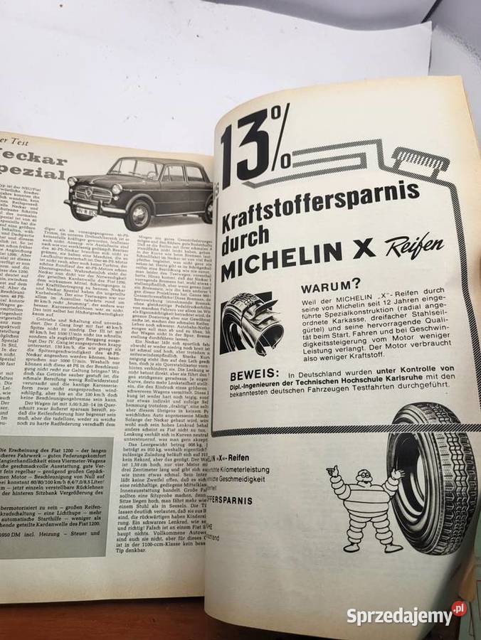 GAZETA ADAC 1961r Pozostałe Rybnik
